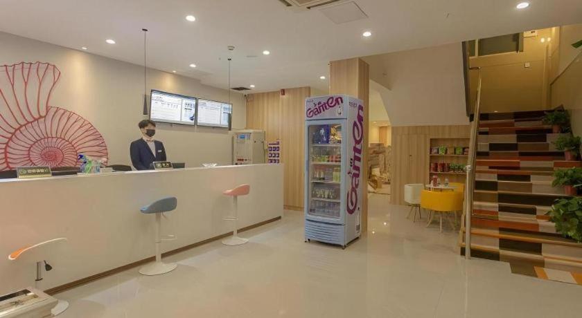 Shell Hotel Zaozhuang Xinchang Road Bada Market Exterior photo
